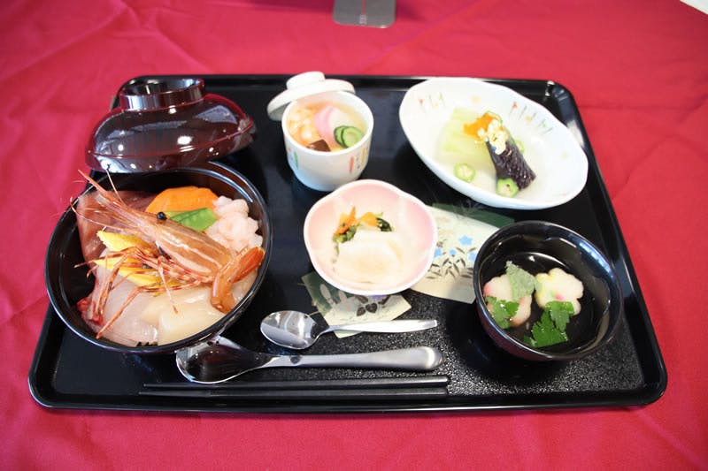 まつえ明生苑 手作りの食事