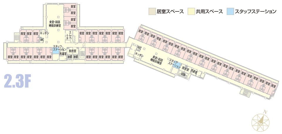 チャームスイート宝塚売布 間取図