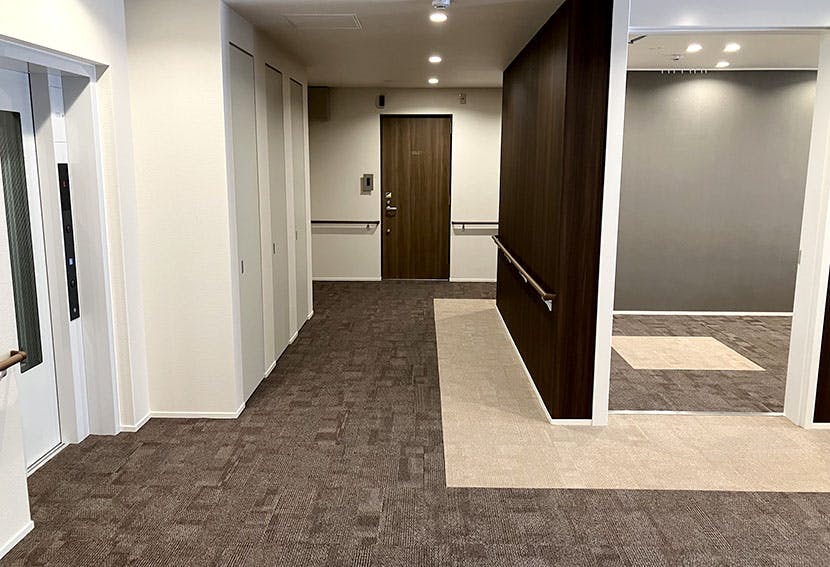 ヘーベルVillage大田六郷 エレベーターホール