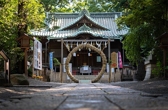 チャームプレミア代々木初台 代々木八幡宮