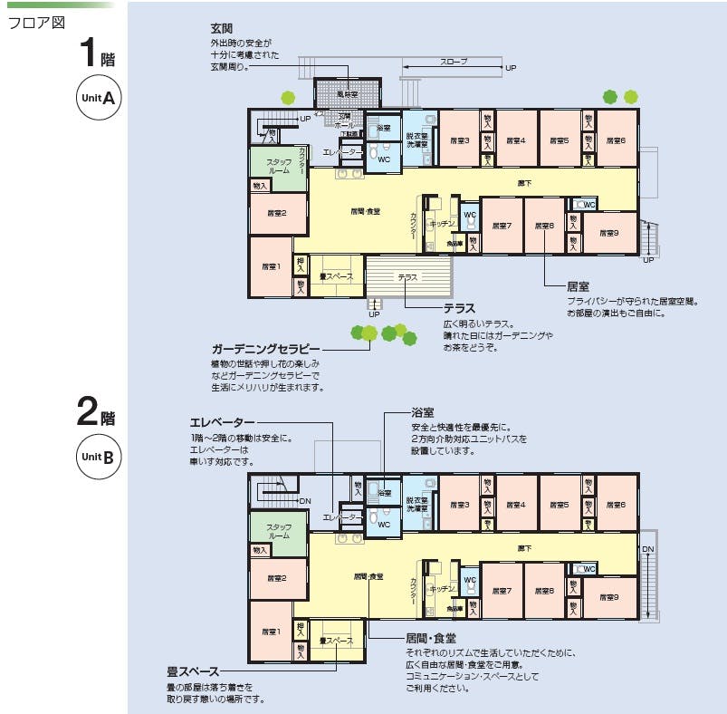 ニチイケアセンター北見 間取図