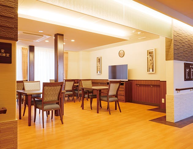 リアンレーヴ草加 食堂・機能訓練室(1F)