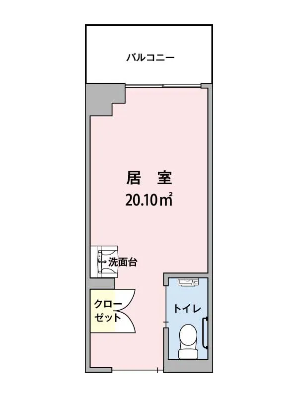 ローベル上井草 間取図