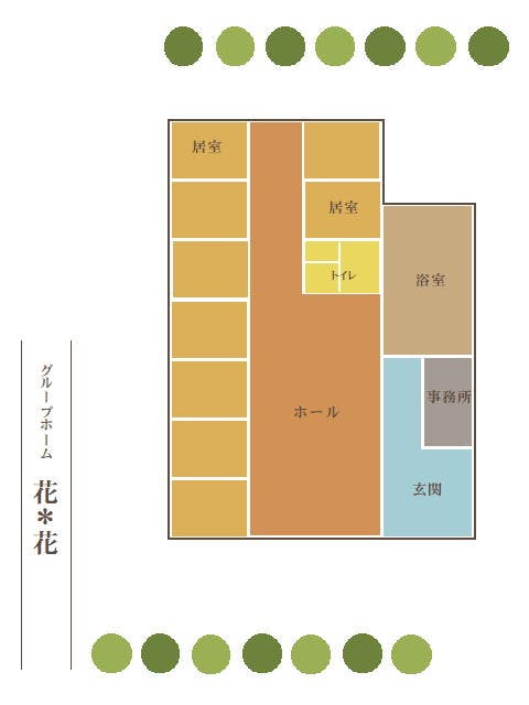 グループホーム花＊花 間取図