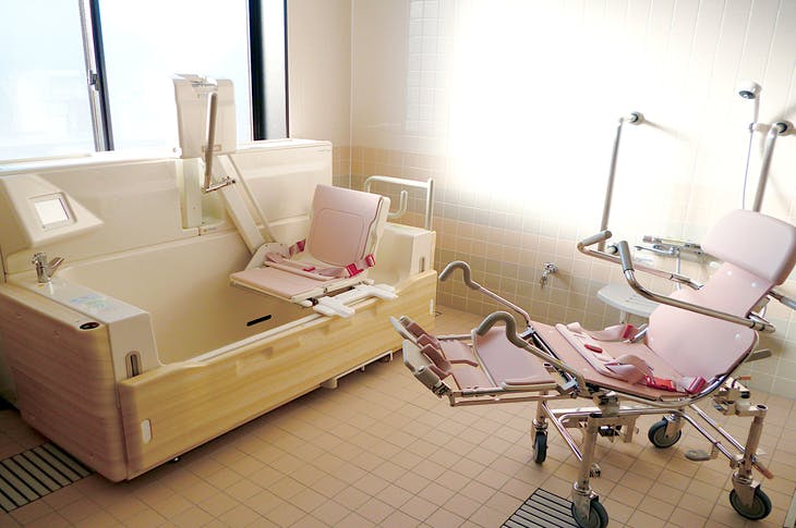 サービス付き高齢者住宅はなことば石巻 機械浴