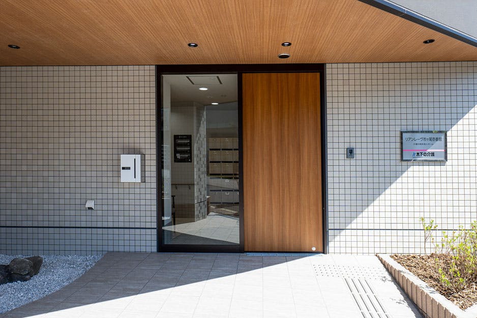 リアンレーヴ市ケ尾壱番館 エントランス