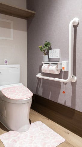 応援家族 福生 トイレ