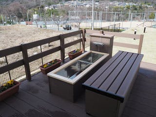 リハ・ガーデン 足湯コーナー