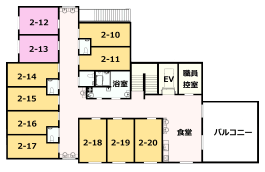 ムート大島南 間取図