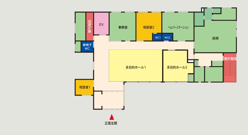 有料老人ホーム桜寿のさと松島 間取図