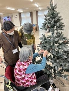アルク奈良北之庄 クリスマス飾り付け