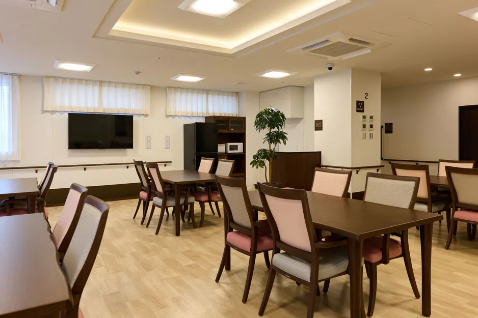 リアンレーヴ西明石 食堂兼機能訓練室