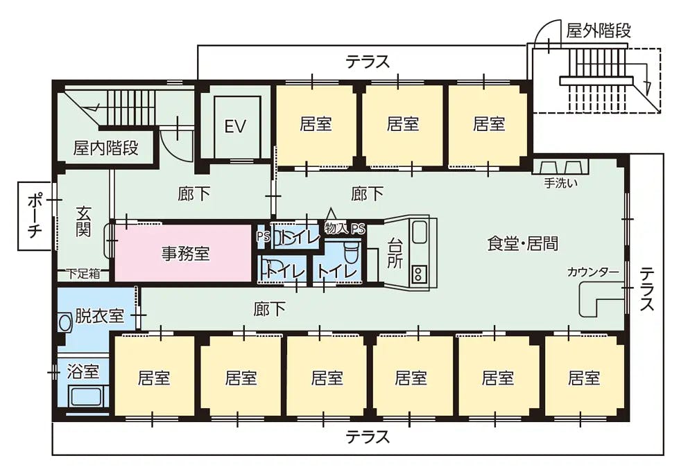 エクセレント夙川東 間取図