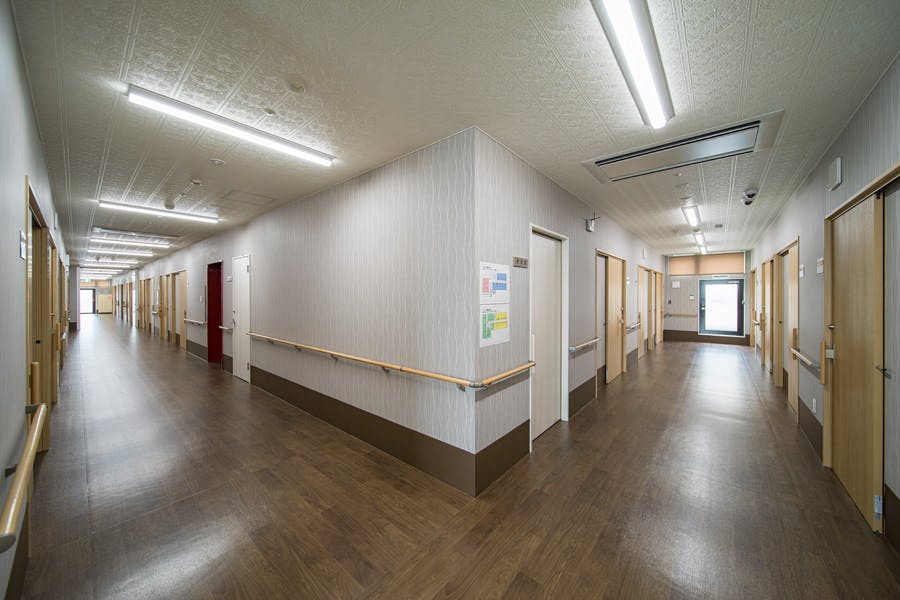 クランコート平野弐番館 廊下