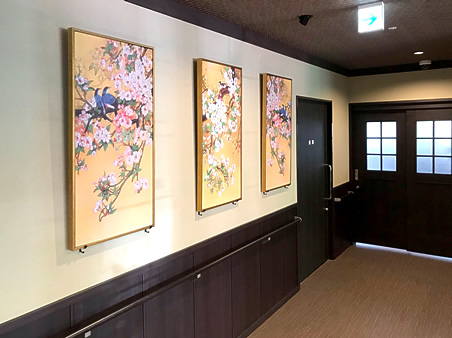 エタニティ長居公園 玄関