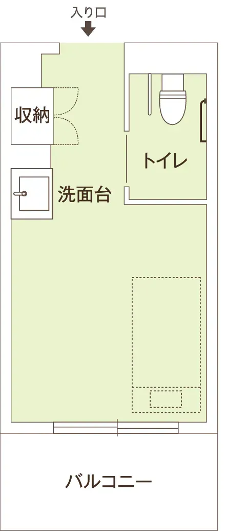 ココファン川崎新城駅前 間取図