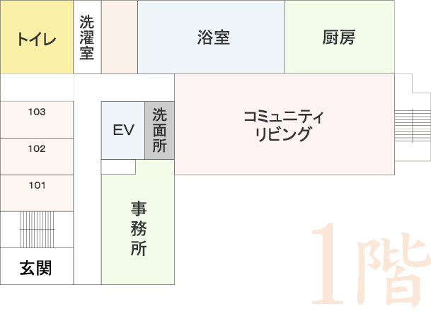 アミスタライフ守山 間取図