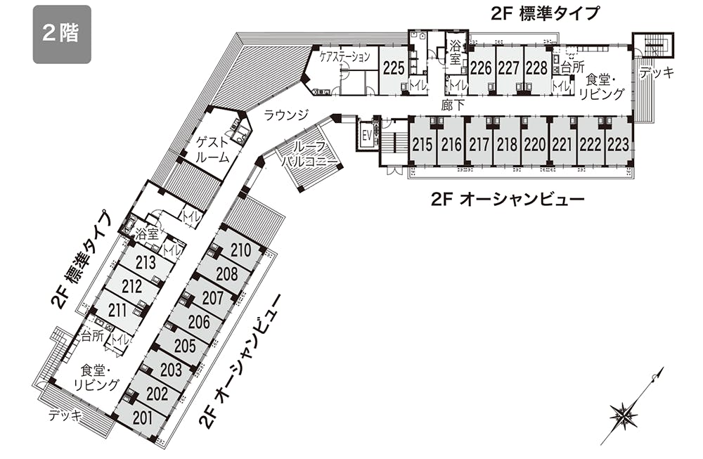 イリーゼ今帰仁 間取図