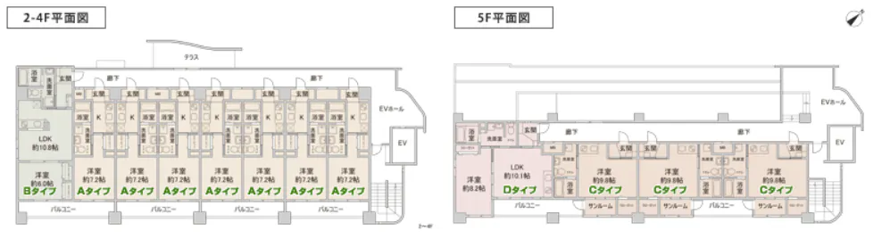 ライフサポートレジデンスゆらら船堀 間取図