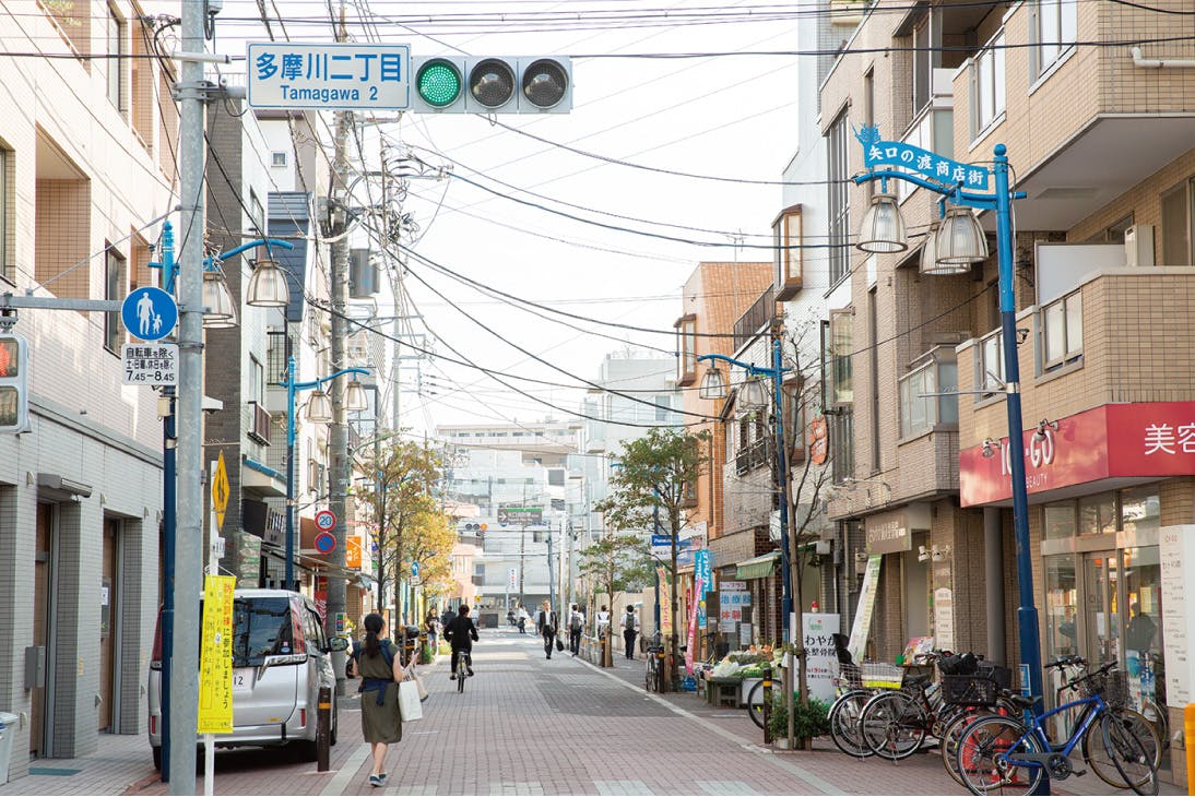 フェリオ多摩川 矢口の渡商店街