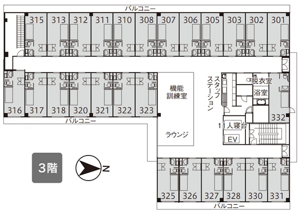 イリーゼよしかわ 間取図