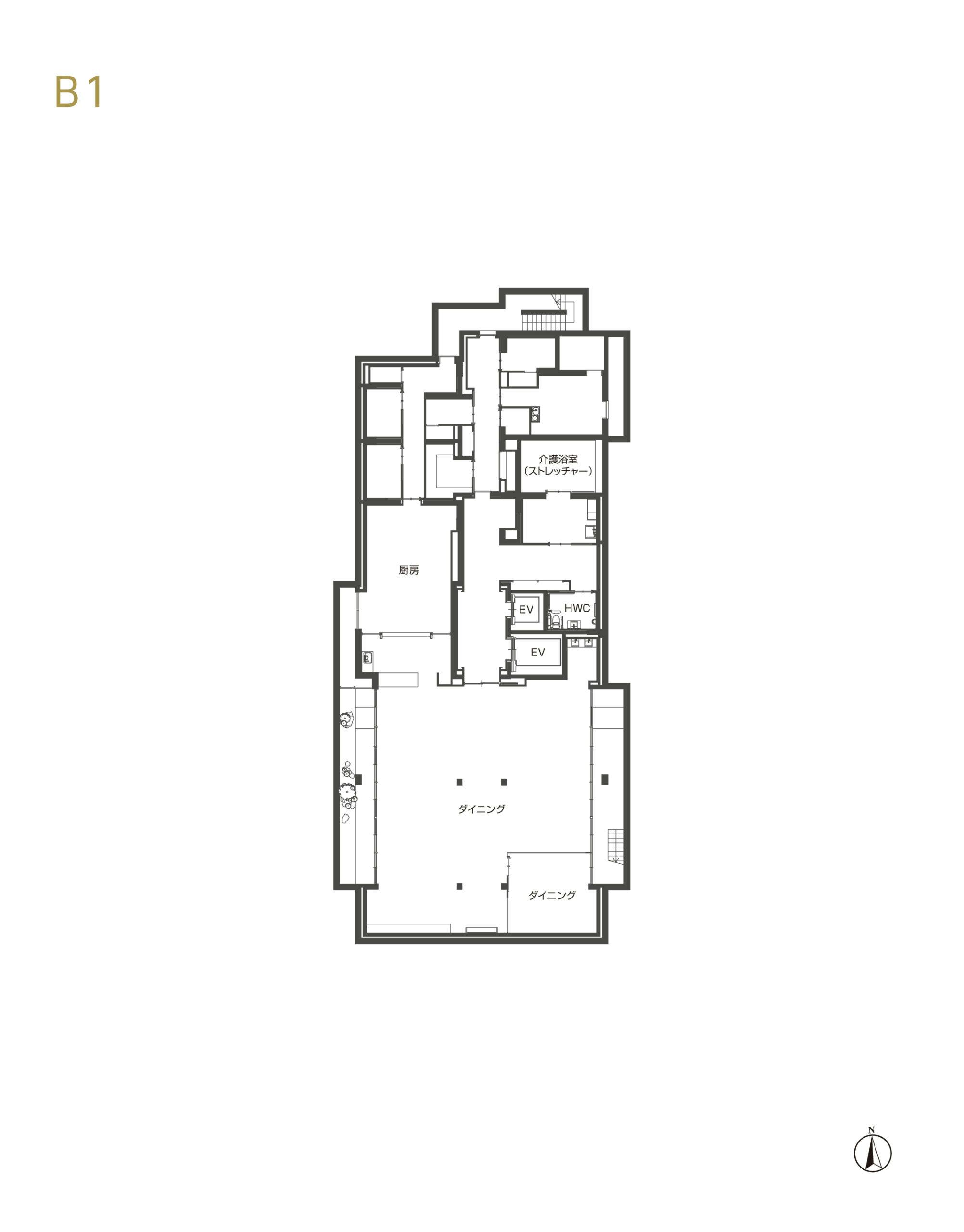 チャームスイート豪徳寺 間取図