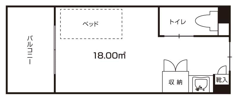 ドーミーときわ台 間取図