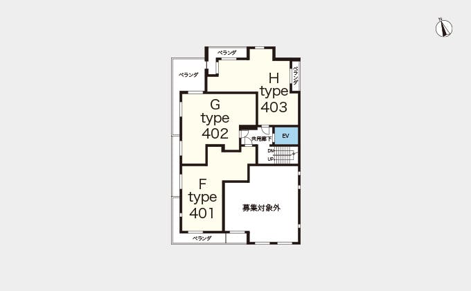 へーベルVillage東伏見 間取図