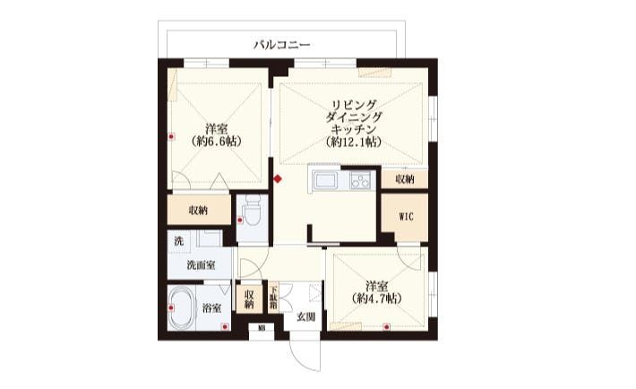 グランドマスト赤堤 間取図