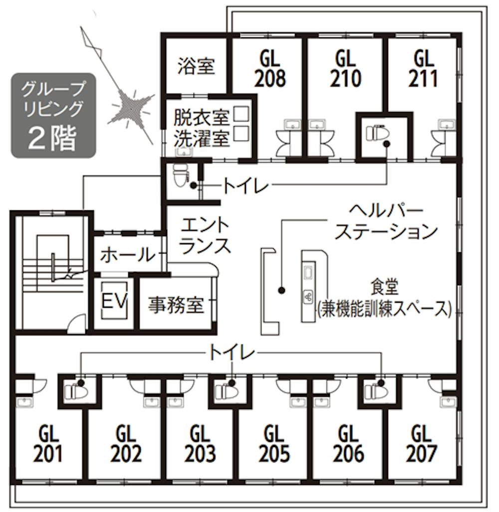 イリーゼ船橋塚田 間取図