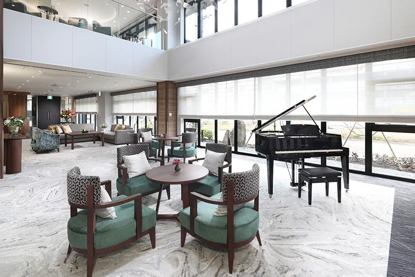 メディカルホームグランダはりま姫路 1F エントランスラウンジ