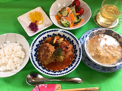 グループホームえくせれんと鴨島 通常食の例