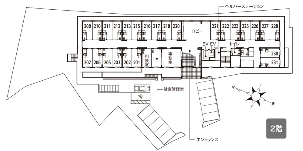 イリーゼ船橋塚田・新館 間取図