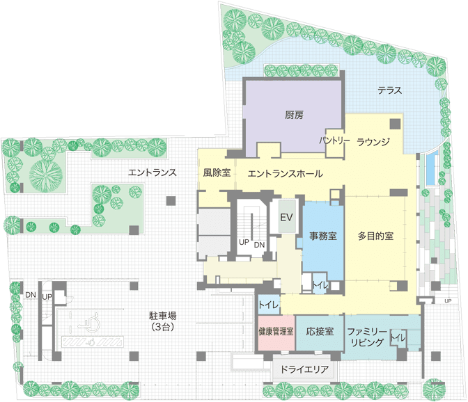 アライブ世田谷代田 間取図