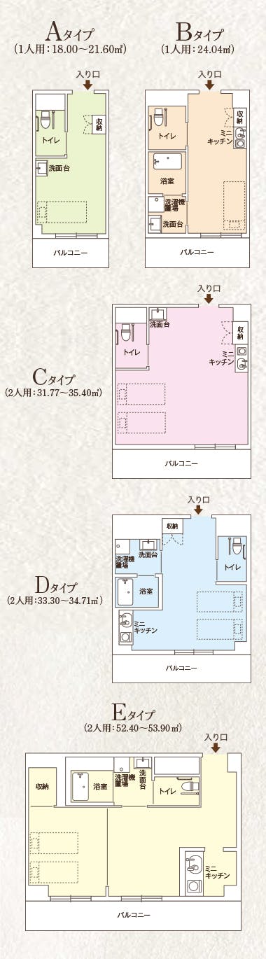 ココファン武蔵境 間取図