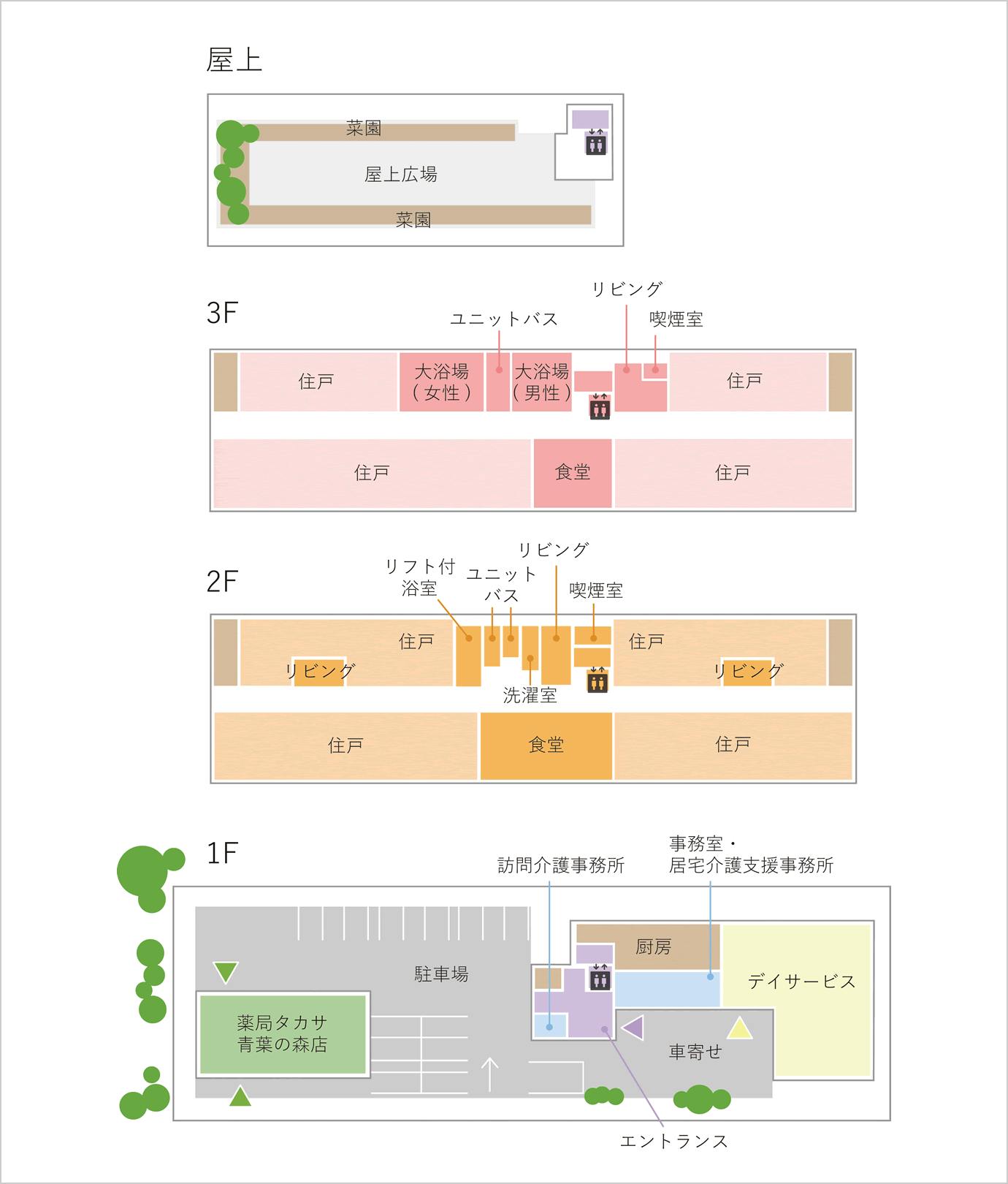ラヴィータカサ青葉の森 間取図