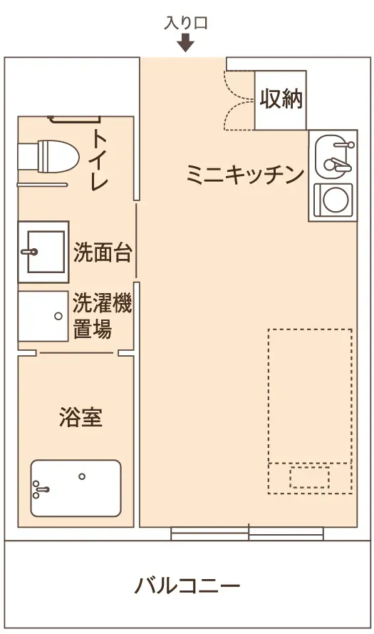 ココファン野々市弐番館 間取図