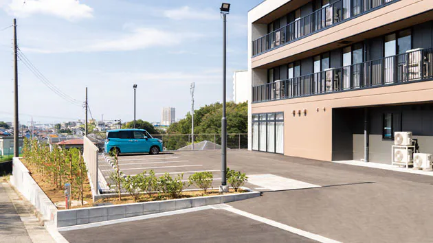 リアンレーヴ芹が谷 駐車場