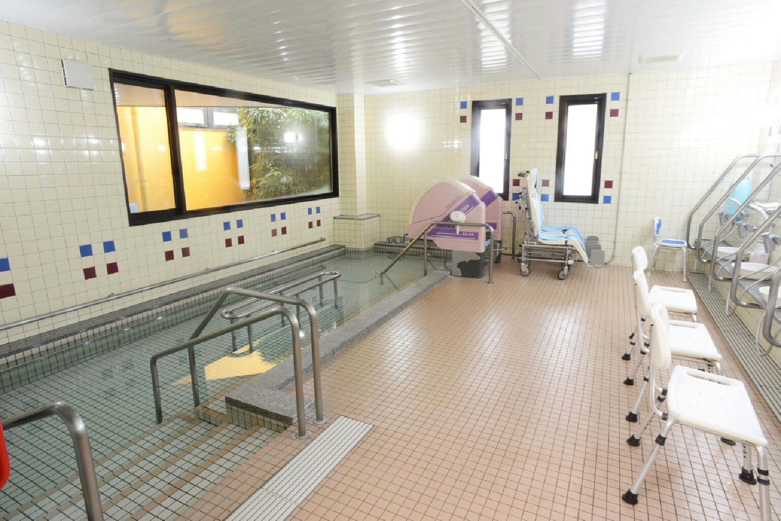 介護老人保健施設大地 大浴場