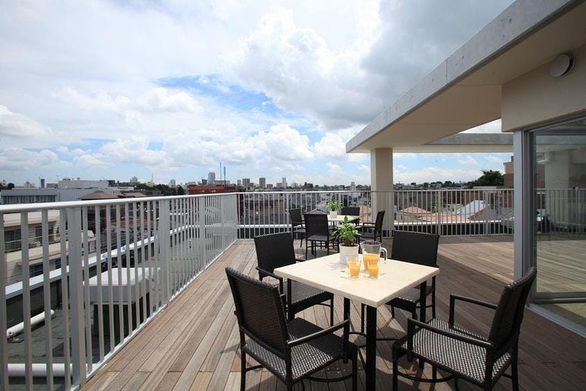 リハビリホームグランダ哲学堂公園 5F ウッドデッキテラス