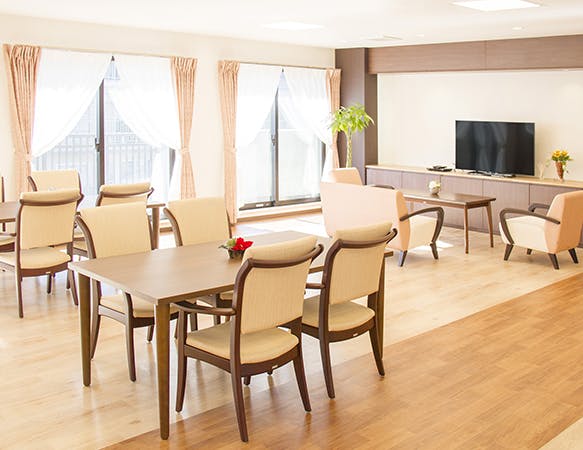 リアンレーヴ流山 食堂