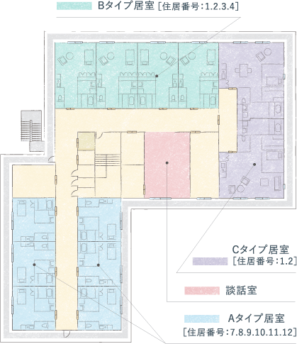 elua life 間取図