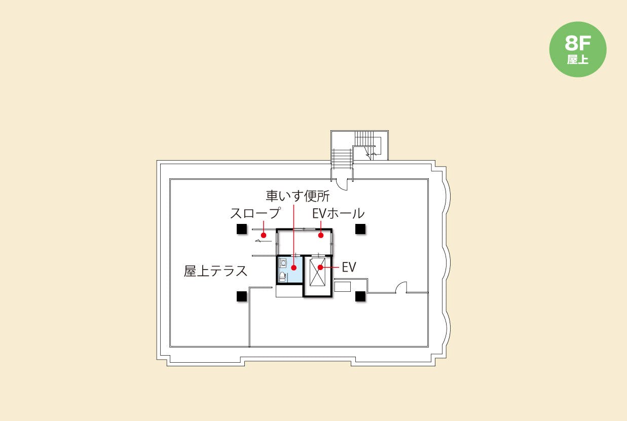 介護付有料老人ホーム ルーブル中崎 間取図
