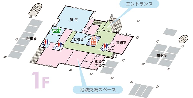 介護付有料老人ホームシャングリラ青山姫路 間取図