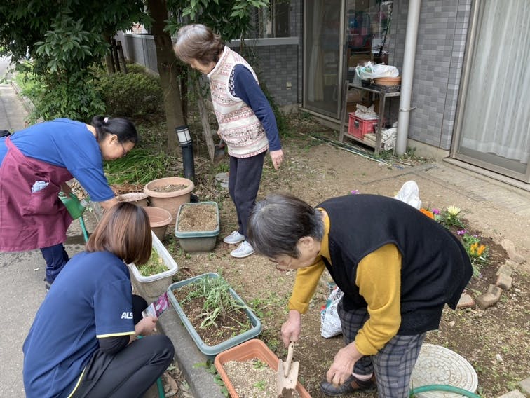 グループホームみんなの家・志木柏町 菜園