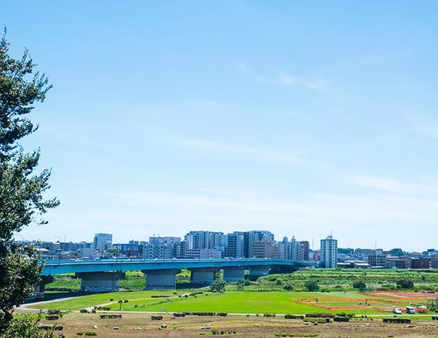 リアンレーヴ二子玉川 屋上風景