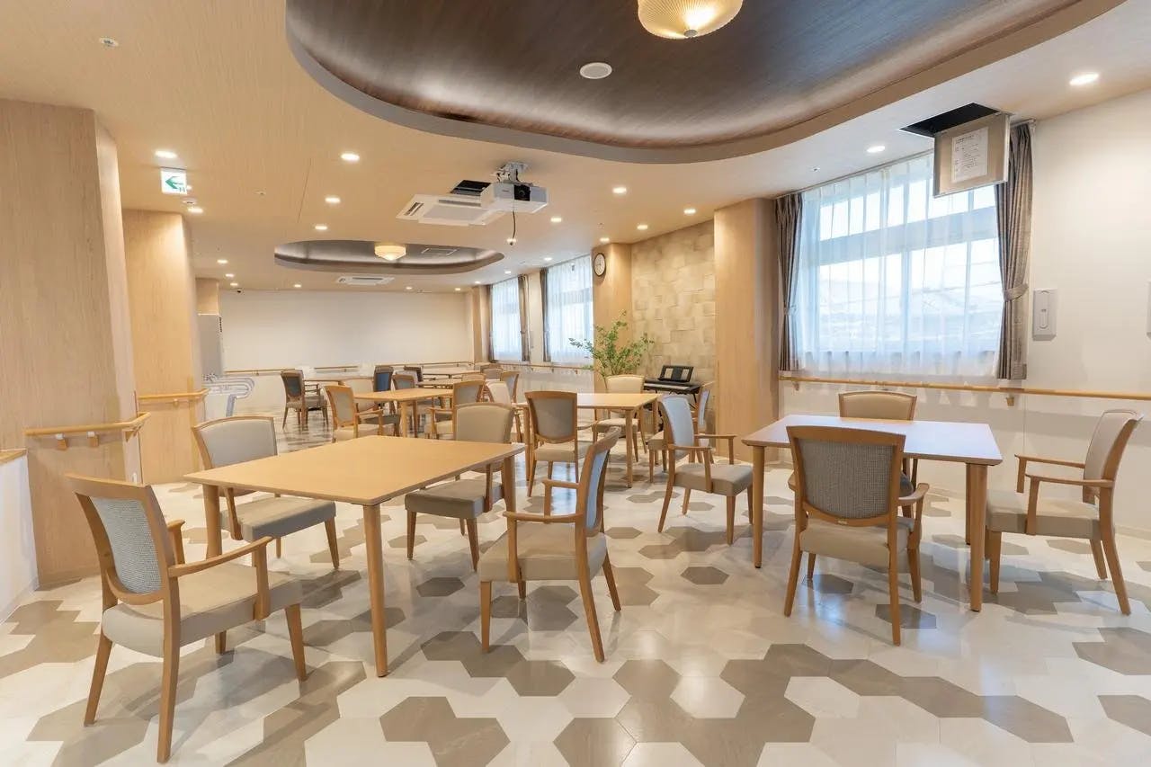 イリーゼ坂戸 食堂兼機能訓練スペース