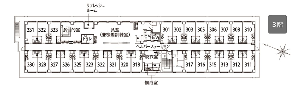イリーゼ狭山入曽はなれ 間取図