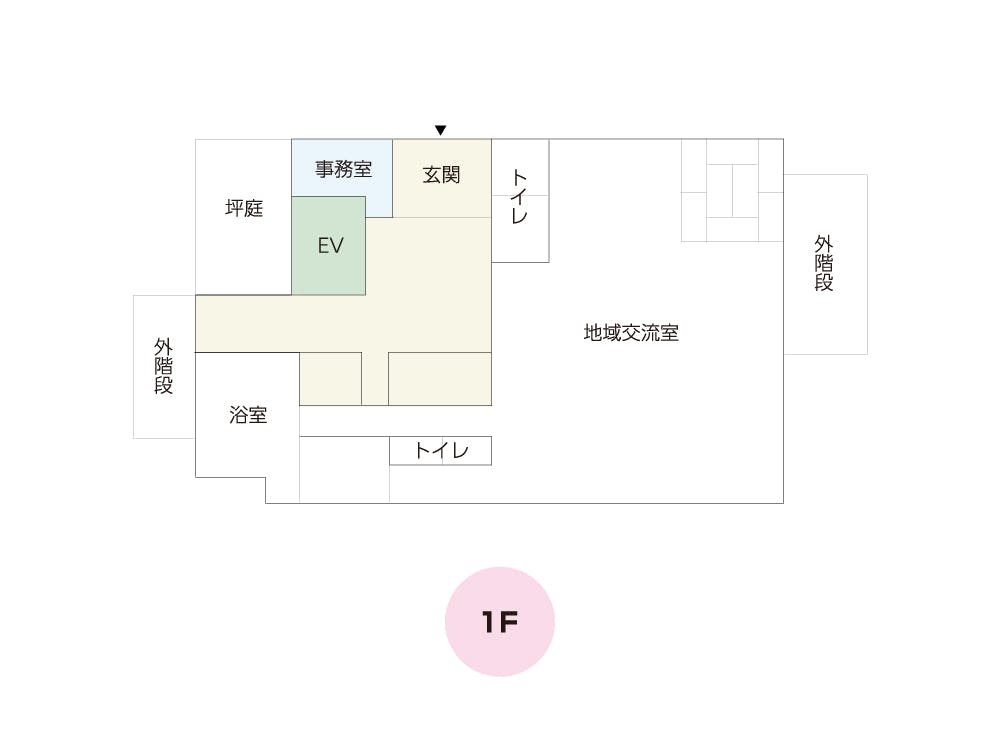 グループホームまーがれっと長泉 間取図