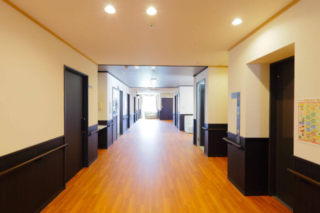 かがみはらの憩 廊下